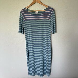 LuLaRoe Striped Julia Bodycon/Pencil Dress Size XS
